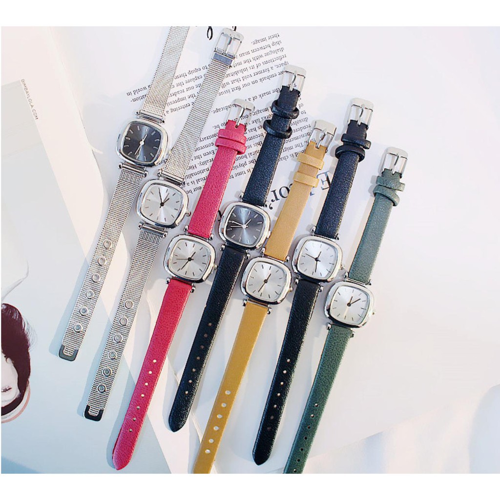 ĐỒNG HỒ NỮ DÂY DA VINTAGE DHD190 THỜI TRANG CỰC ĐẸP | BigBuy360 - bigbuy360.vn