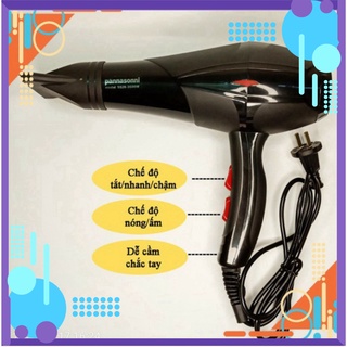 Máy sấy tóc mini công suất lớn  chính hãng 2 chiều nóng, lạnh tặng kèm đầu sấy lieutau258
