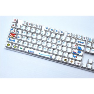 Keycap PBT Doraemon , Mario nút bàn phím cơ