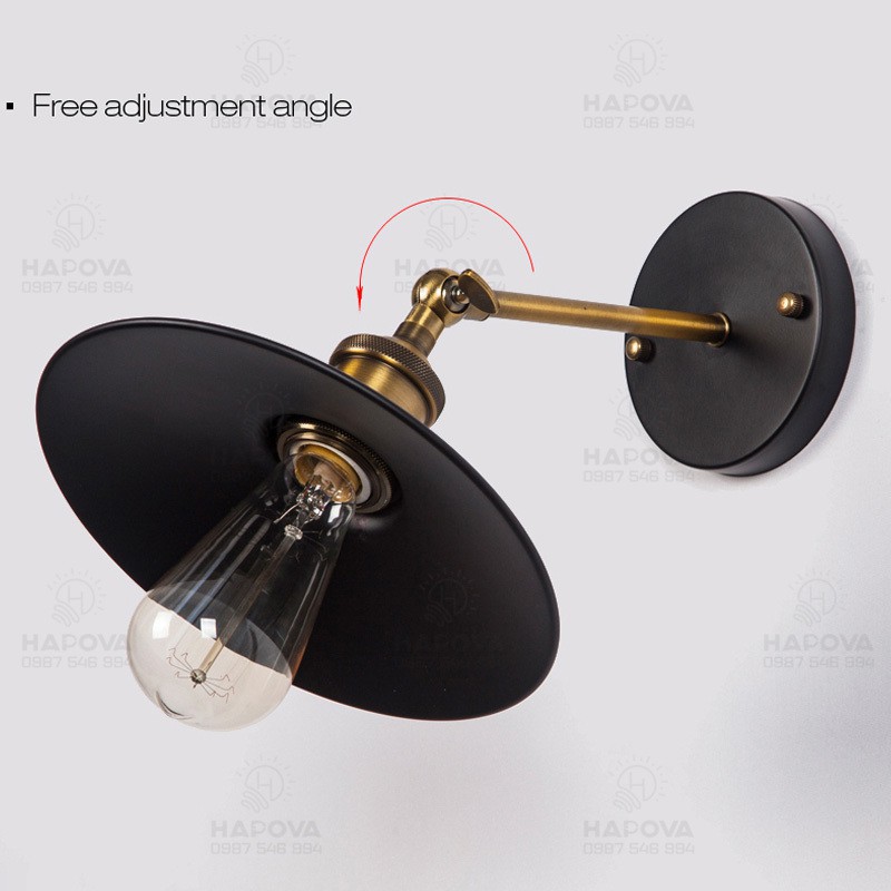 Đèn led gắn tường, đèn treo tường trang trí HAPOVA WITAS 6754