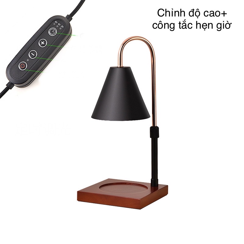 [ Candle Lamp] đèn đốt nến chỉnh độ cao