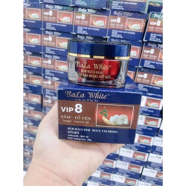 kem bala white VIP 7, VIP 8 ,VIP 9, VIP 10 sâm-tổ yến