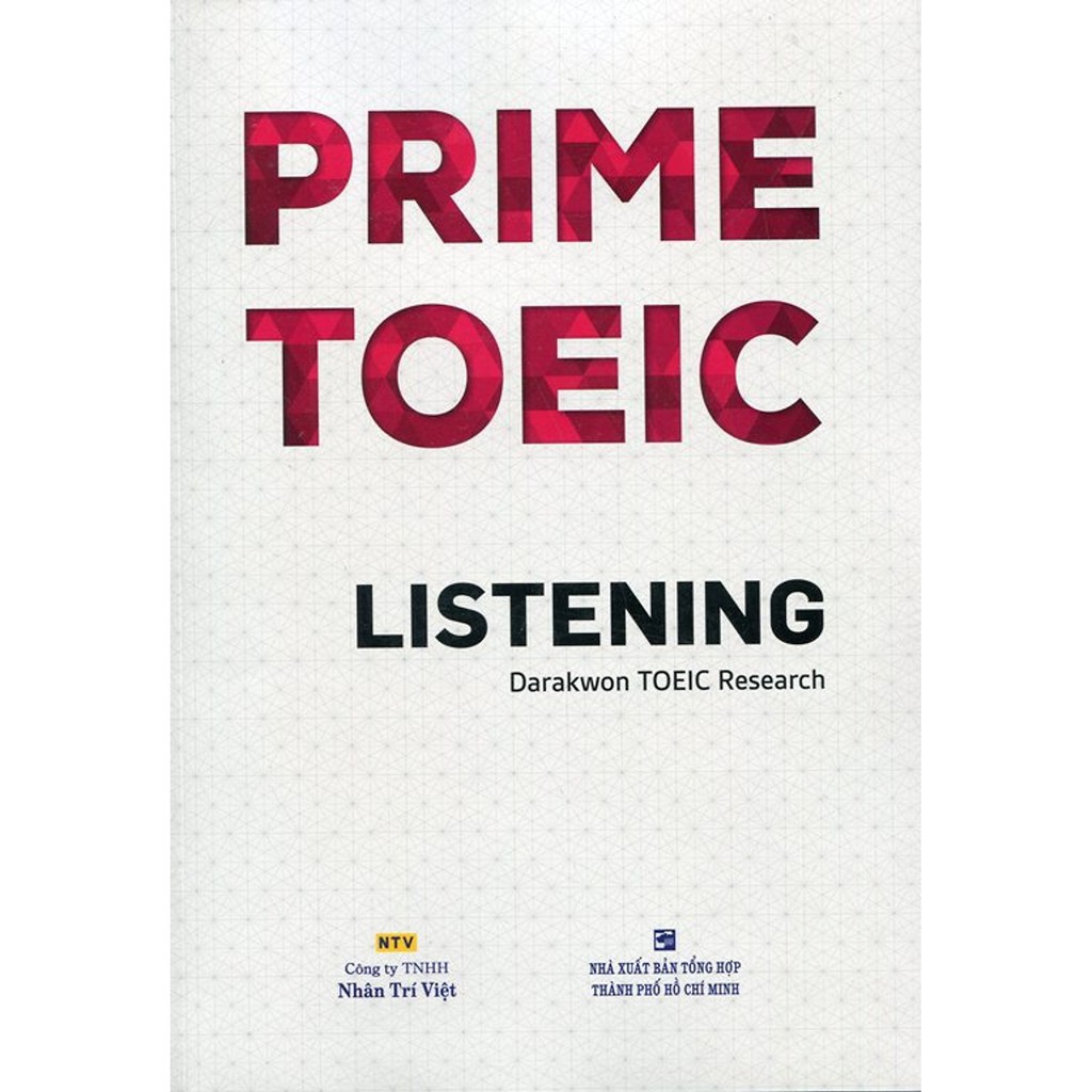 Sách - Prime TOEIC Listening (Kèm CD) - NTV