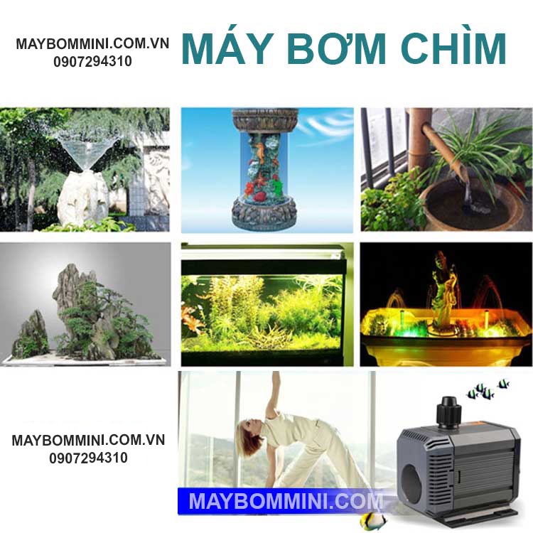 Máy bơm chìm 220V 60W 2500L SUNSUN HQB-3000