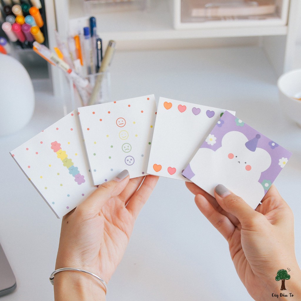 Giấy Ghi Chú Rainbow Sticky Note