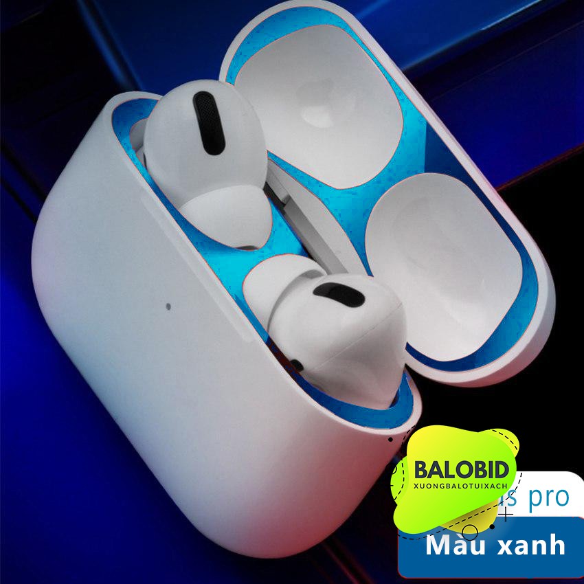 Miếng Dán Kim Loại Bảo Vệ Tai Nghe Bluetooth Airpod Pro Chất Lượng Cao Tính Năng Chống Bụi Bẩn TN004