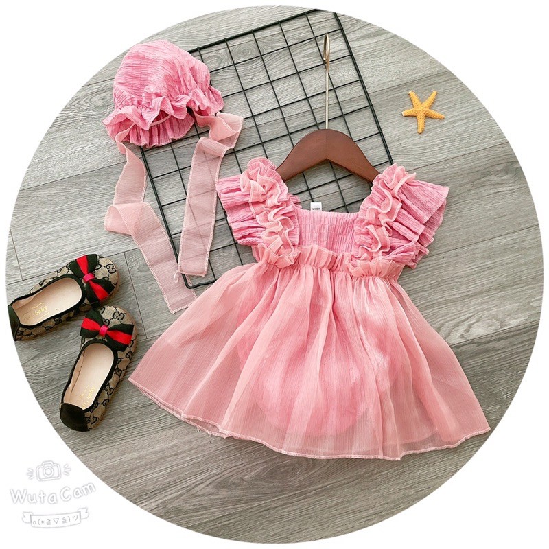 Body [VOAN HỒNG] kèm mũ cho bé mã 56070