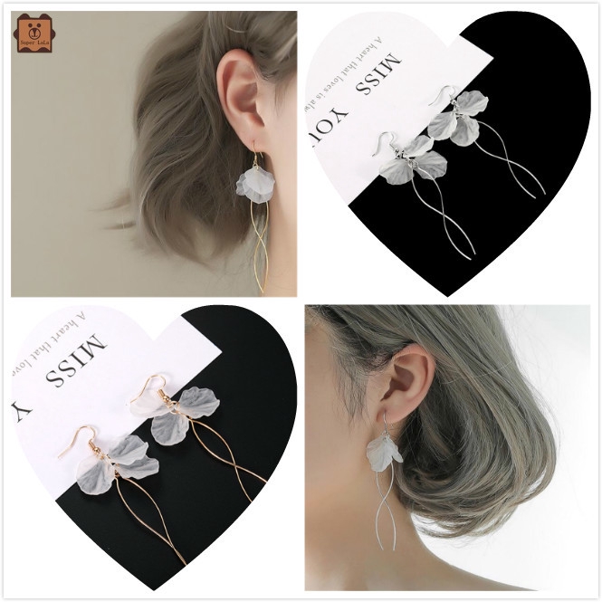 Set khuyên tai hình bông hoa thời trang xinh xắn