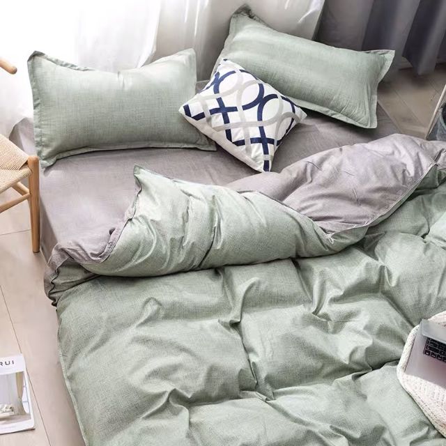 Cotton Poly- Rêu xước ghi