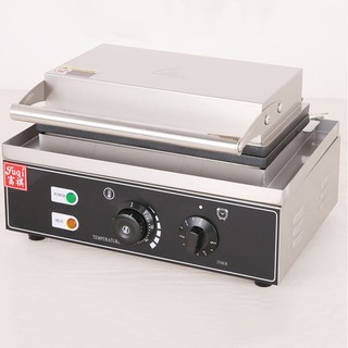 Máy làm bánh cá nhỏ công nghiệp 1650W gia nhiệt kép 2 mặt, chống dính teflon siêu bền