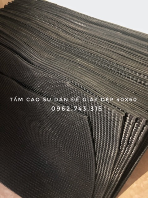 Tấm cao su dán đế giày