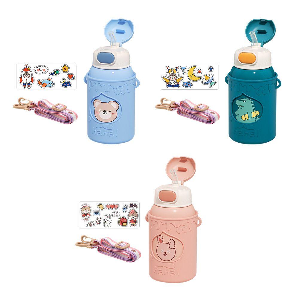 WATTLE Bình Nước 500ml Kèm Ống Hút Tiện Lợi Khi Đi Du Lịch