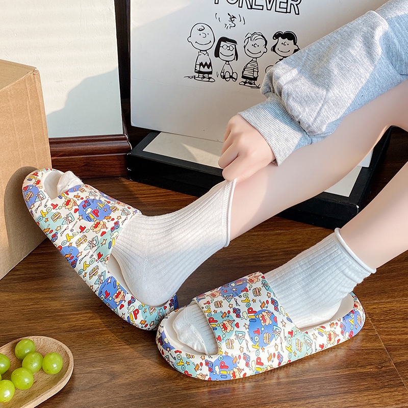 Dép Bánh Mỳ Quai Ngang Nam Nữ Màu Siêu Xinh Đế Mềm Hàng Loại 1