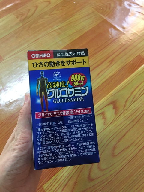 Viên Uống Glucosamine Orihiro 1500mg Của Nhật, 900 viên
