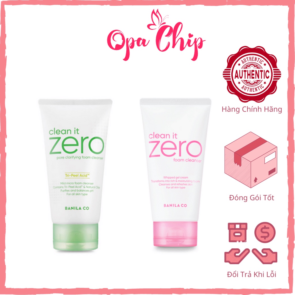 Sữa Rửa Mặt Banila Co Clean It Zero Foam Cleanser