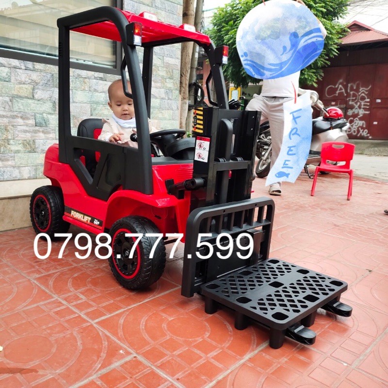 Xe điện trẻ em mẫu xe nâng