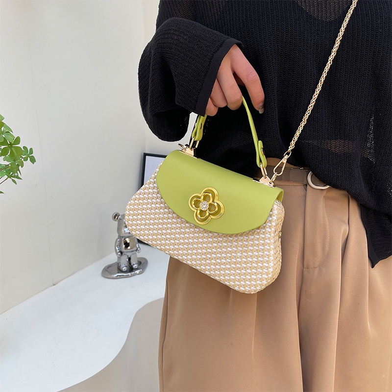 Túi Cói JASMIN NOIR Bằng Rơm Thời Trang Dành Cho Nữ