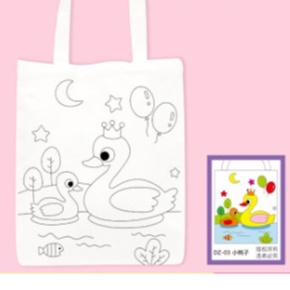 Túi vải handmade cho bé tô màu