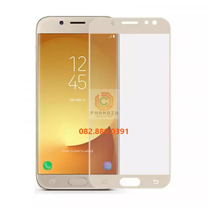 Kính cường lực SAMSUNG J7 DUO CƯỜNG LỰC FULL MÀN HÌNH FULL KEO CAO CẤP