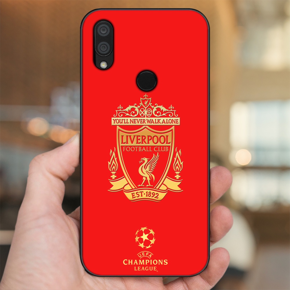 Ốp lưng Xiaomi Redmi 7 viền đen in hình Liverpool FC