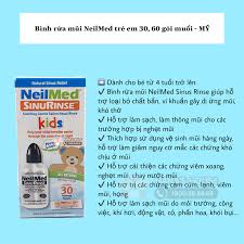 Thương hiệu: Muối Rửa Mũi Xoang Cát Linh Bộ dụng cụ rửa mũi XOANG CAT lINH Sinus Rinse Kit 30 Gói