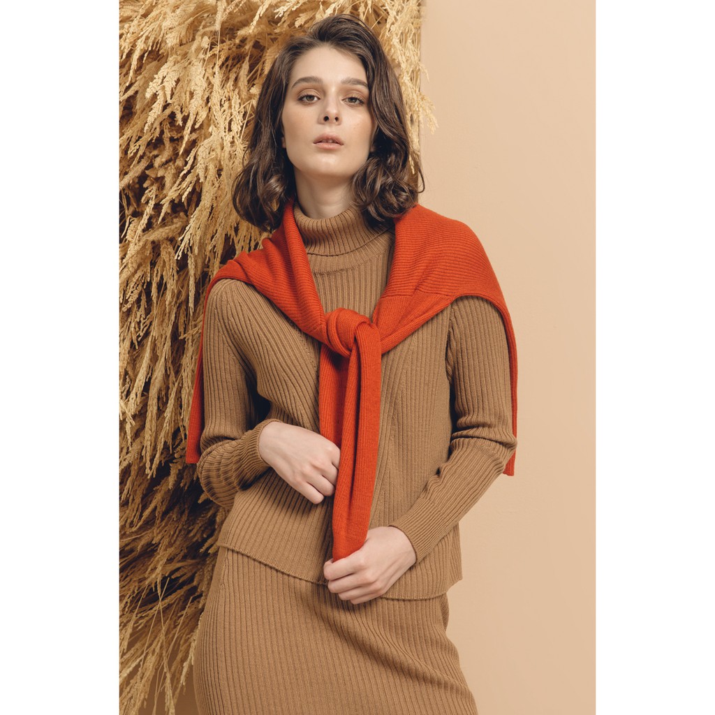 Chân váy len lông cừu IVY moda MS 30B7170