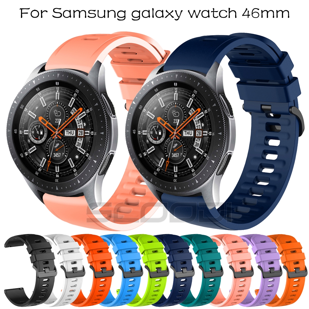 22mm Silicon Strap For Samsung galaxy 46mm Smart watch