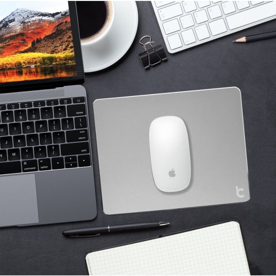 Miếng Lót Chuột Nhôm (Mouse Pad) Aluminum 220x180mm