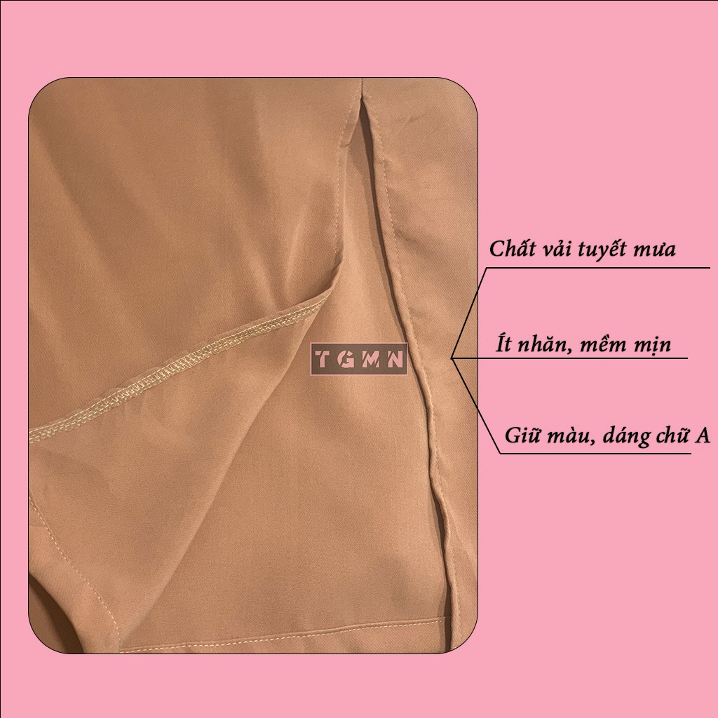 Chân váy dài ulzzang phong cách Hàn Quốc, chân váy chữ a dài xẻ tà | BigBuy360 - bigbuy360.vn