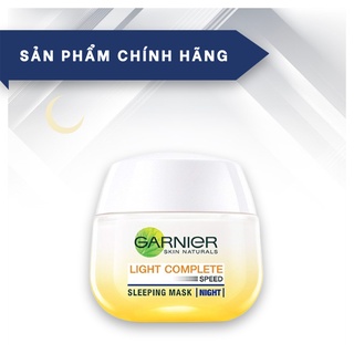 Mặt nạ ngủ dưỡng đêm tinh chất sữa chua sáng da Garnier 50ml