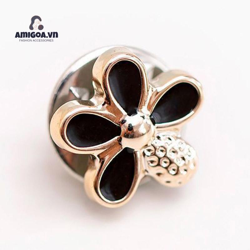 Nút trang trí áo khoác cardigan có thể tháo rời không cần may cho nữ