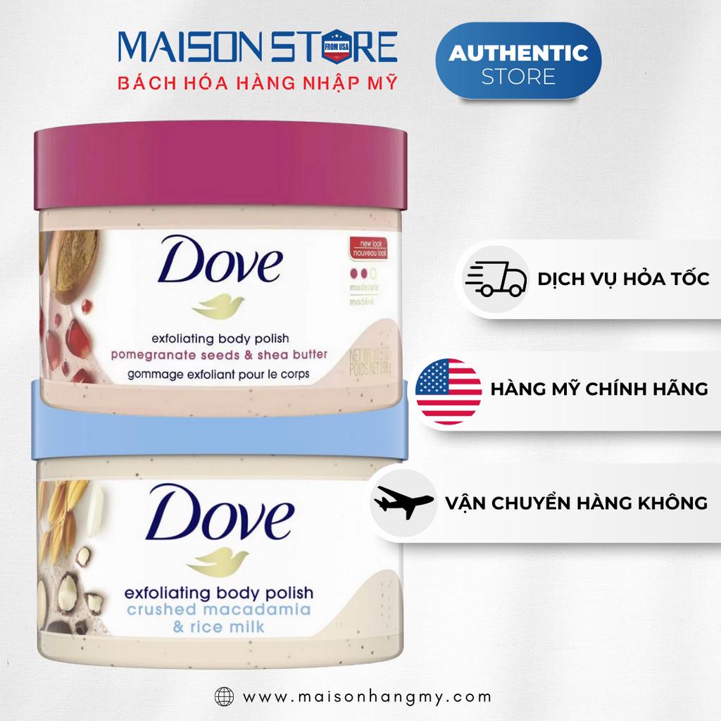 TẨY TẾ BÀO CHẾT TOÀN THÂN DOVE EXFOLIATING BODY POLISH  - Hàng Nhập USA Chính Hãng