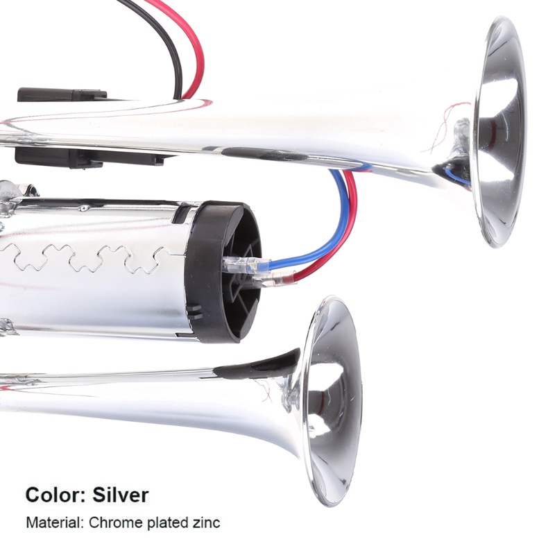 Còi hơi điện tử 12V 600DB cho xe hơi/tàu thuyền