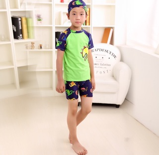 Bộ bơi bé trai khủng long