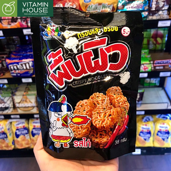 Snack Mì Gà Cay Funny Castle 38g [Vitamin House]
