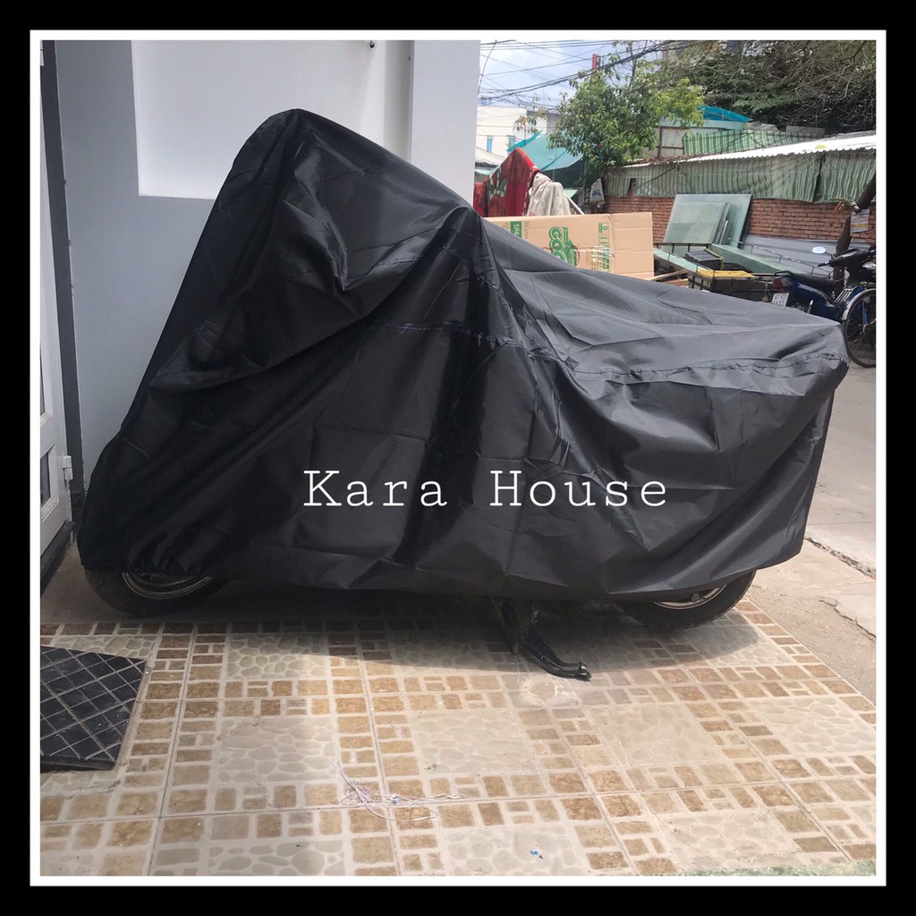 Aó trùm, bạt phủ xe máy cao cấp  Kara House 60 x 2m1