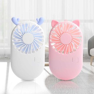 Quạt cầm tay mini pocket fan - siêu nhỏ gọn - siêu dễ thương - quạt mini có đế để bàn
