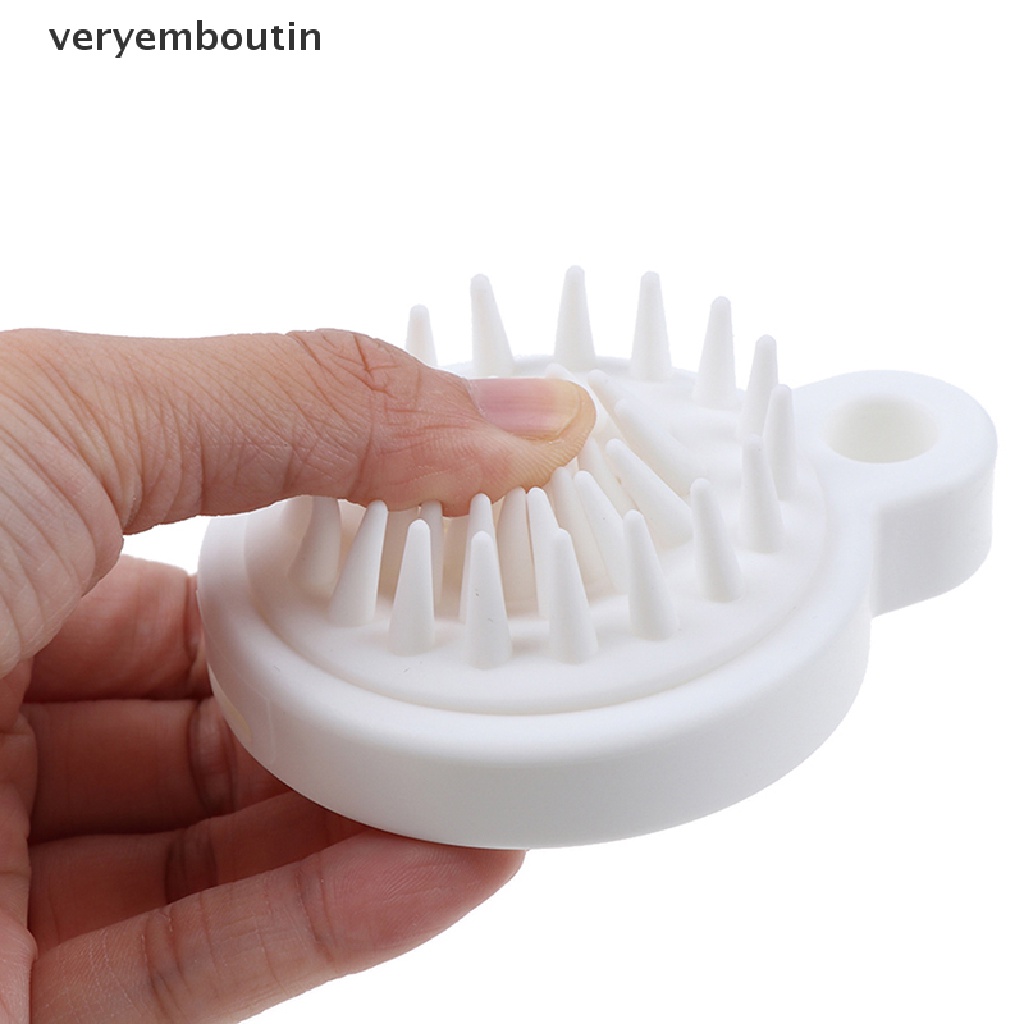 Lược Silicone Mát Xa Da Đầu Khi Tắm Tiện Dụng