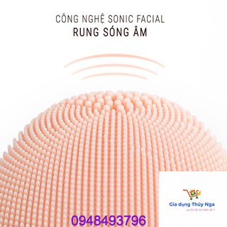Máy rửa mặt công nghệ siêu âm miniso