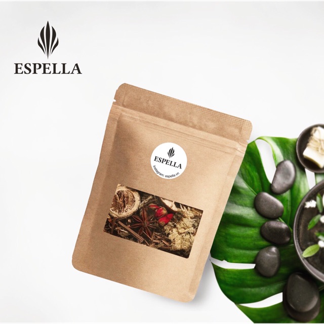 XÔNG MẶT THẢO DƯỢC THIÊN NHIÊN 100G HỖ TRỢ GIẢM MỤN ẨN HANDMADE | BigBuy360 - bigbuy360.vn