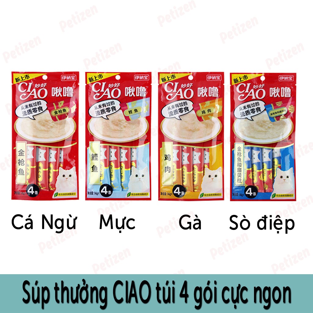 Súp thưởng Ciao cho Mèo