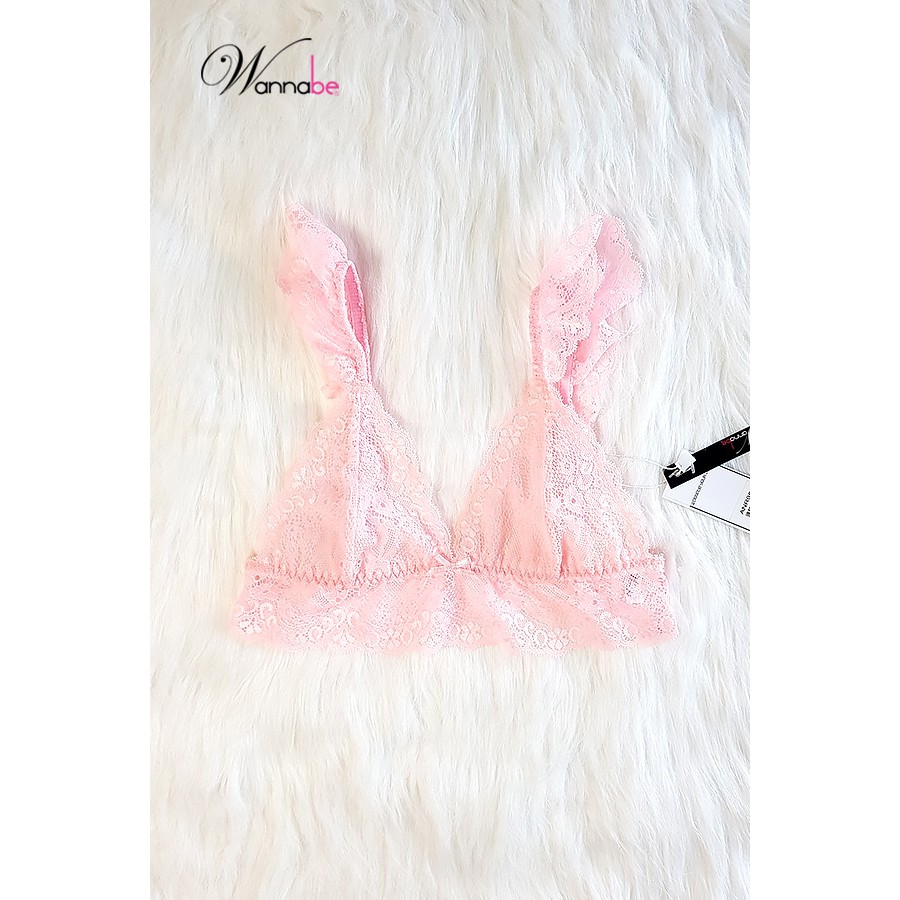 Áo ngực Wannabe ANR08 bralette ren dây vai cánh tiên nữ tính điệu đà