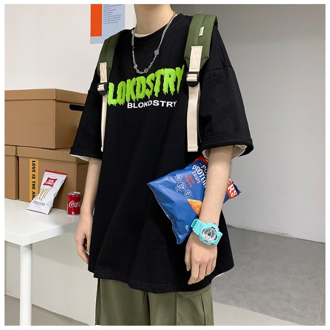 Áo thun tay lỡ form rộng unisex Neko.sg ATL150
