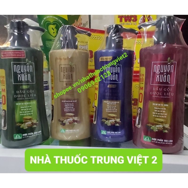 Dầu gội Nguyên Xuân - Dầu Xả Nguyên Xuân