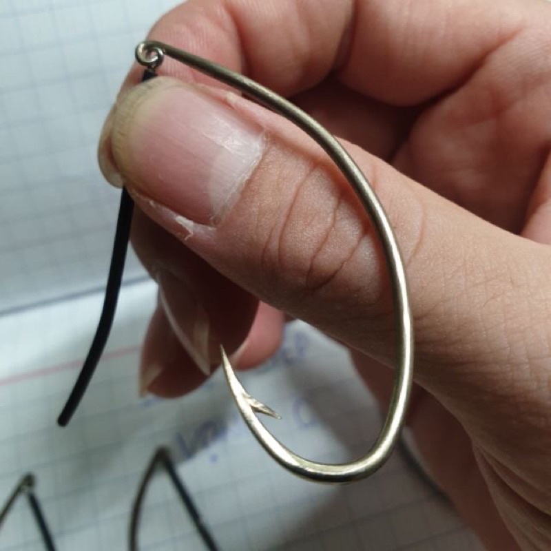 Lưỡi câu cá lóc bằng nhái thật....làm tay thủ công Vọng lưỡi C