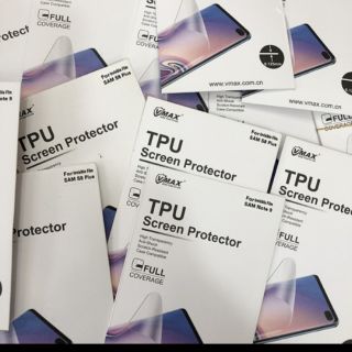 Miếng dán dẻo Full màn cho Galaxy S10/S10 Plus hiệu Vmax Chính hãng.