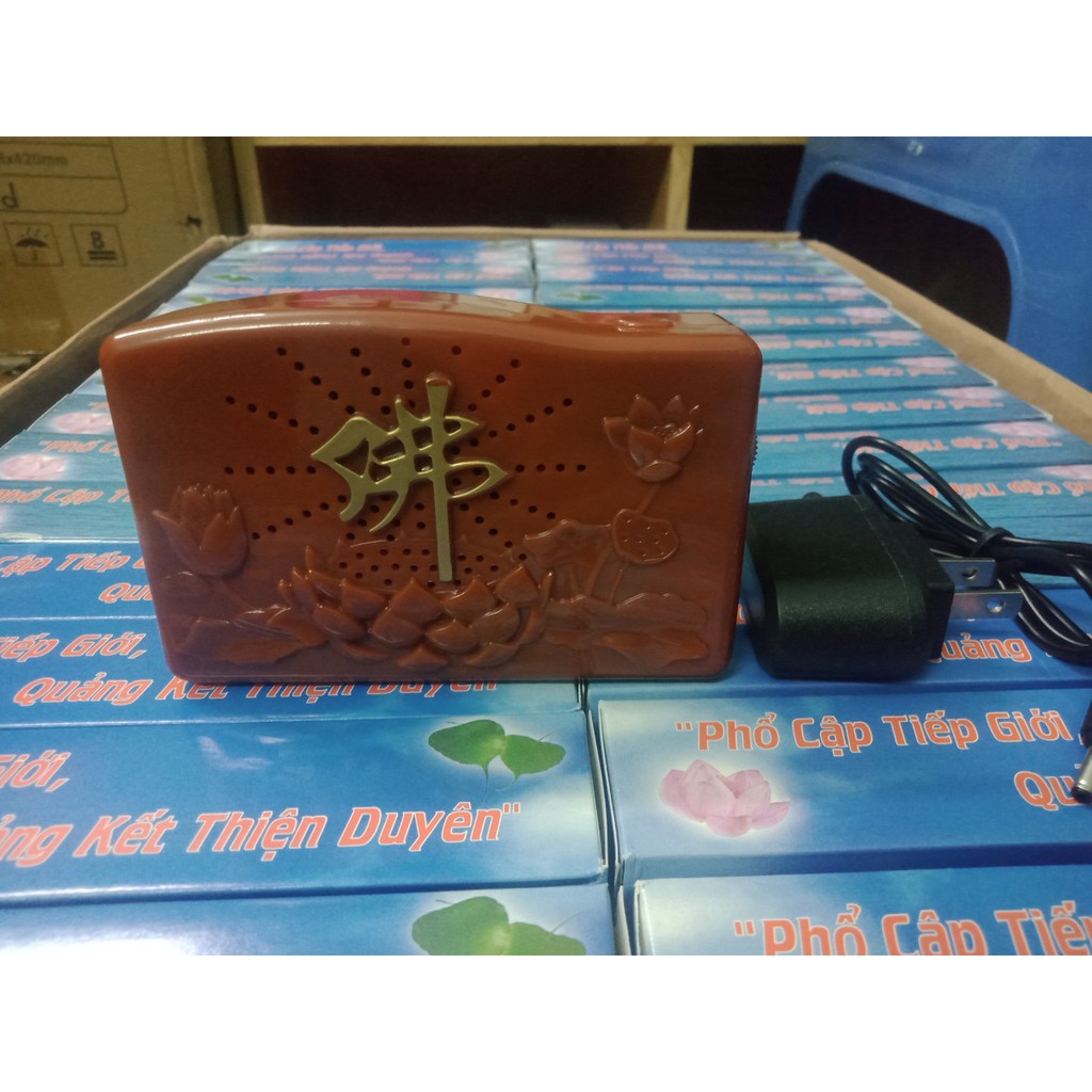 Đài niệm phật 8 bài kèm củ sạc