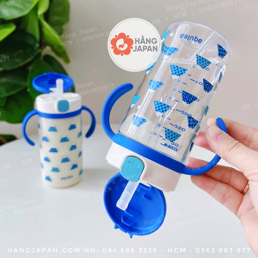 Chính hãng Cốc ống hút RICHELL cho bé từ 7 tháng trở lên 200ml; 300ml