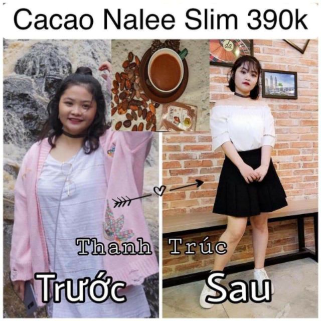 [Chính hãng 100%]CaCao giảm cân NaLee Slim mẫu mới nhất. | BigBuy360 - bigbuy360.vn