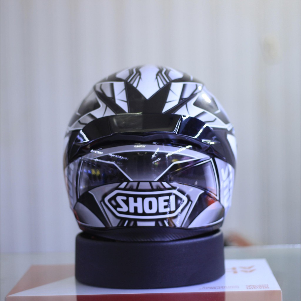 [FREESHIP] MŨ BẢO HIỂM FULLFACE ROC 1 KÍNH - ROYAL M138B LÊN TEM SHOEI BẠC